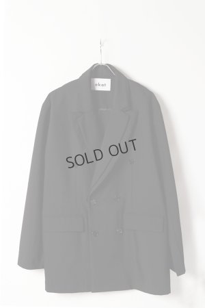 画像1: {SOLD}ekat エカット(UNISEX) DOUBLE COLLAR JACKET{-BFS}