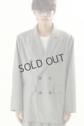 {SOLD}ekat エカット(UNISEX) DOUBLE COLLAR JACKET{-BFS}