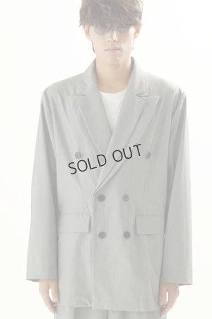 画像1: {SOLD}ekat エカット(UNISEX) DOUBLE COLLAR JACKET{-BFS}