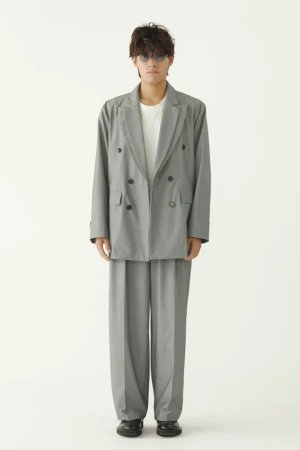 画像6: ekat エカット(UNISEX) DOUBLE COLLAR JACKET{-BFS}