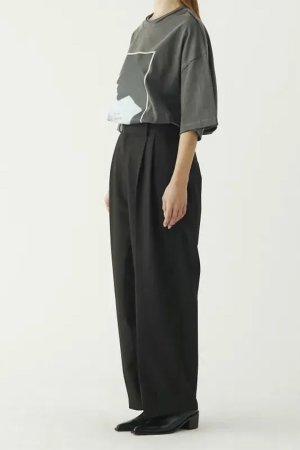 画像3: ekat エカット(UNISEX) COCCON TUCK TROUSERS{-BFS}