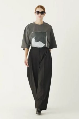 画像4: ekat エカット(UNISEX) COCCON TUCK TROUSERS{-BFS}