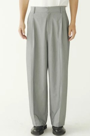 画像1: ekat エカット(UNISEX) COCCON TUCK TROUSERS{-BFS}