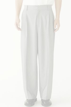画像1:   ekat エカット(UNISEX) COCCON TUCK TROUSERS{-BFS}