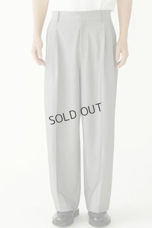 画像1: {SOLD}ekat エカット(UNISEX) COCCON TUCK TROUSERS{-BFS}