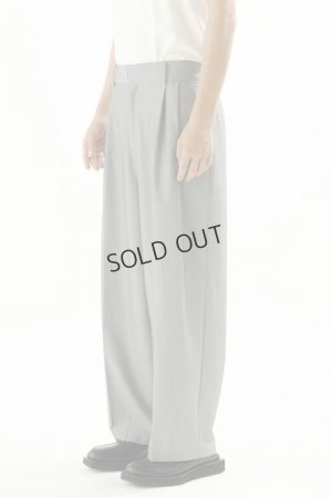 画像2: {SOLD}ekat エカット(UNISEX) COCCON TUCK TROUSERS{-BFS}