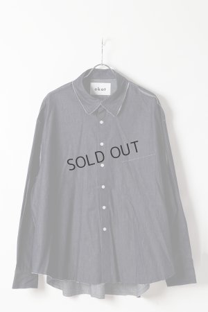 画像6: ekat エカット(UNISEX) CUT OFF DENIM SHIRT{-BFS}