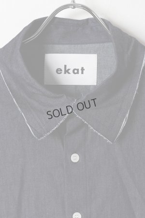画像7: ekat エカット(UNISEX) CUT OFF DENIM SHIRT{-BFS}