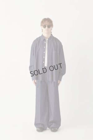 画像12: ekat エカット(UNISEX) CUT OFF DENIM SHIRT{-BFS}