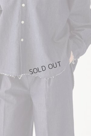 画像20: ekat エカット(UNISEX) CUT OFF DENIM SHIRT{-BFS}