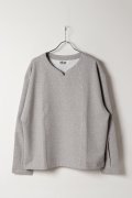ekat エカット(UNISEX) V NECK DROST SWEAT{-BFS}