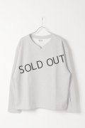 ekat エカット(UNISEX) V NECK DROST SWEAT{-BFS}