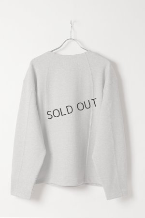 画像5: ekat エカット(UNISEX) V NECK DROST SWEAT{-BFS}