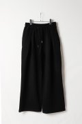 ekat エカット(UNISEX) FRONT TUCK WIDE SWEAT PANTS{-BFS}