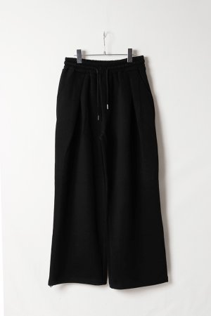 画像1: ekat エカット(UNISEX) FRONT TUCK WIDE SWEAT PANTS{-BFS}