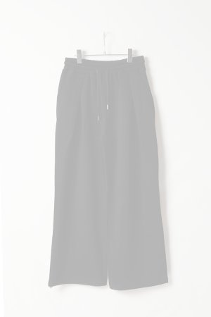 画像1:   ekat エカット(UNISEX) FRONT TUCK WIDE SWEAT PANTS{-BFS}