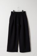 ekat エカット(UNISEX) FRONT TUCK WIDE SWEAT PANTS{-BFS}