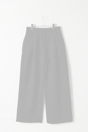 画像1: ekat エカット(UNISEX) FRONT TUCK WIDE SWEAT PANTS{-BFS}