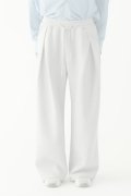   ekat エカット(UNISEX) FRONT TUCK WIDE SWEAT PANTS{-BFS}