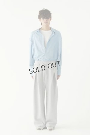 画像4: {SOLD}ekat エカット(UNISEX) FRONT TUCK WIDE SWEAT PANTS{-BFS}