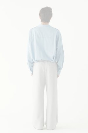 画像5:   ekat エカット(UNISEX) FRONT TUCK WIDE SWEAT PANTS{-BFS}