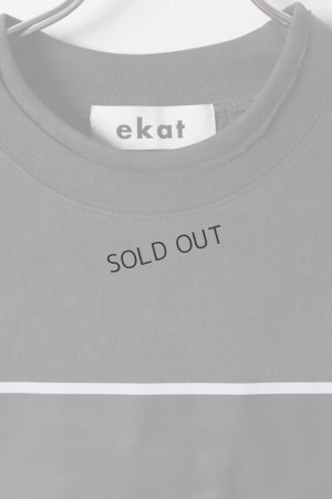 画像2: {SOLD}ekat エカット(UNISEX) SHADOW LAYERED T SHIRTS{-BFS}