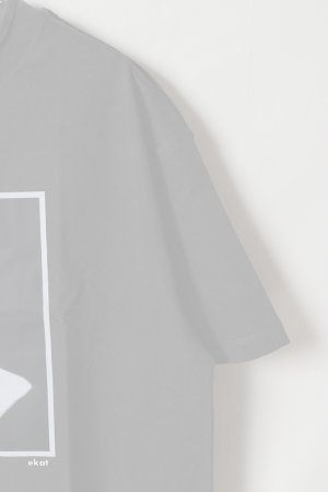 画像4:  {SOLD} ekat エカット(UNISEX) SHADOW LAYERED T SHIRTS{-BFS}