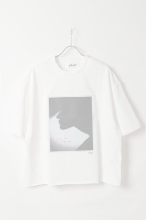 画像1:  {SOLD} ekat エカット(UNISEX) SHADOW LAYERED T SHIRTS{-BFS}