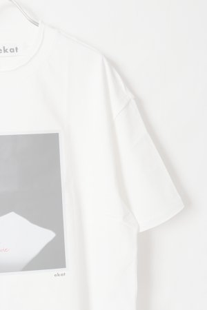 画像4:  {SOLD} ekat エカット(UNISEX) SHADOW LAYERED T SHIRTS{-BFS}