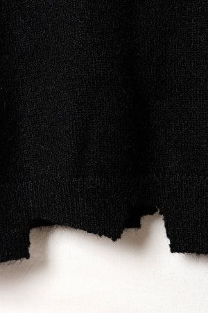 画像4: ekat エカット(UNISEX) DAMAGE V NECK KNIT{-BEA}