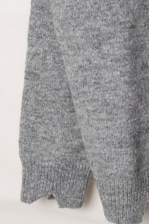 画像3: ekat エカット(UNISEX) DAMAGE V NECK KNIT{-BEA}