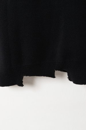 画像6: ekat エカット(UNISEX) DAMAGE KNIT VEST{-BFS}