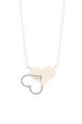   Enasoluna エナソルーナ You & Me necklace（Heart）{-ADA}