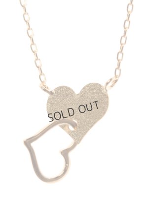 画像2: {SOLD}Enasoluna エナソルーナ You & Me necklace（Heart）{-ADA}