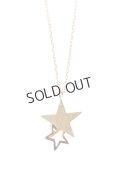 {SOLD}Enasoluna エナソルーナ 【2014X'mas限定】 You & Me necklace（Star）{-ADA}