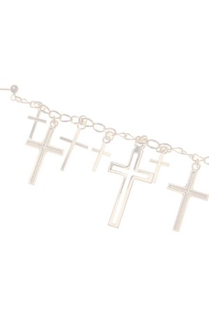 画像5:   Enasoluna エナソルーナ Greed cross pierced グリードクロスピアス{-ADS}