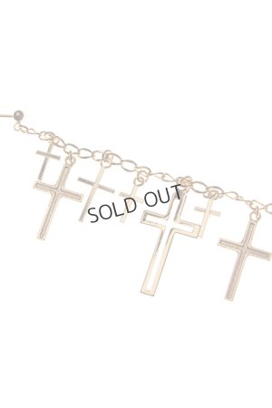 画像5: {SOLD}Enasoluna エナソルーナ Greed cross pierced グリードクロスピアス{-ADS}