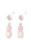   Enasoluna エナソルーナ Trois jewel pierced（Round）{-ADA}