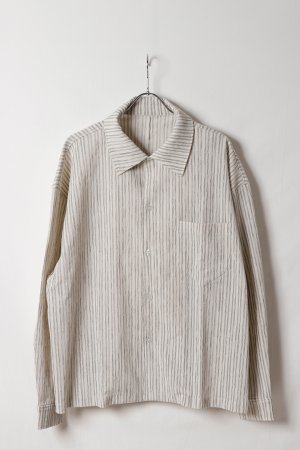 画像1: ekat エカット(UNISEX) PETALUM CREPE SHIRT{-BFS}