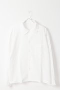  {SOLD} ekat エカット(UNISEX) PETALUM CREPE SHIRT{-BFS}