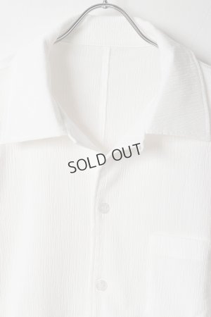 画像3: {SOLD}ekat エカット(UNISEX) PETALUM CREPE SHIRT{-BFS}