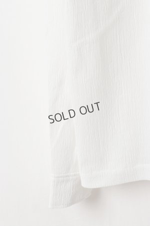 画像4: {SOLD}ekat エカット(UNISEX) PETALUM CREPE SHIRT{-BFS}