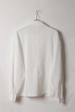 画像6: ekat エカット(UNISEX) PETALUM CREPE SHIRT{-BFS}