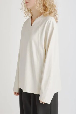 画像7: ekat エカット(UNISEX) 3D PATTERN U NECK TOPS{-BEA}