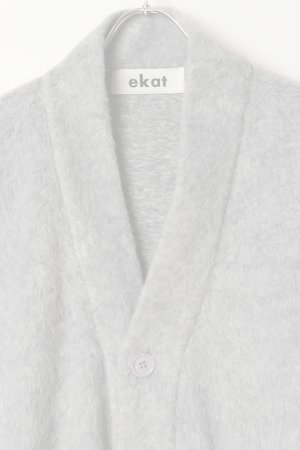画像2:  {SOLD} ekat エカット(UNISEX) SHAGGY CARDIGAN{-BEA}