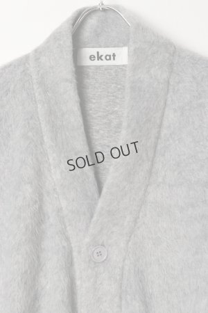 画像2: ekat エカット(UNISEX) SHAGGY CARDIGAN{-BEA}