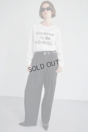 画像6: {SOLD}ekat エカット(UNISEX) DOUBLE TUCK WIDE PANTS{-BEA}