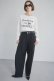 画像1: ekat エカット(UNISEX) DOUBLE TUCK WIDE PANTS{-BEA} (1)