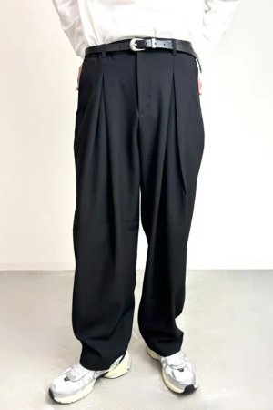 画像8: ekat エカット(UNISEX) DOUBLE TUCK WIDE PANTS{-BEA}