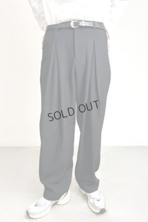 画像8: {SOLD}ekat エカット(UNISEX) DOUBLE TUCK WIDE PANTS{-BEA}